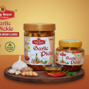 Homemade Natural Garlic Achar | Tasty House Garlic Pickle | Natural & Homemade Garlic Pickle - No Artificial Preservatives