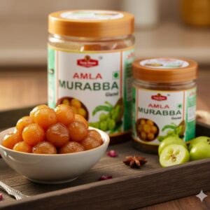 Tasty House Amla Murabba Glazed | Sweet Indian Gooseberry Preserve | Rich in Vitamin C